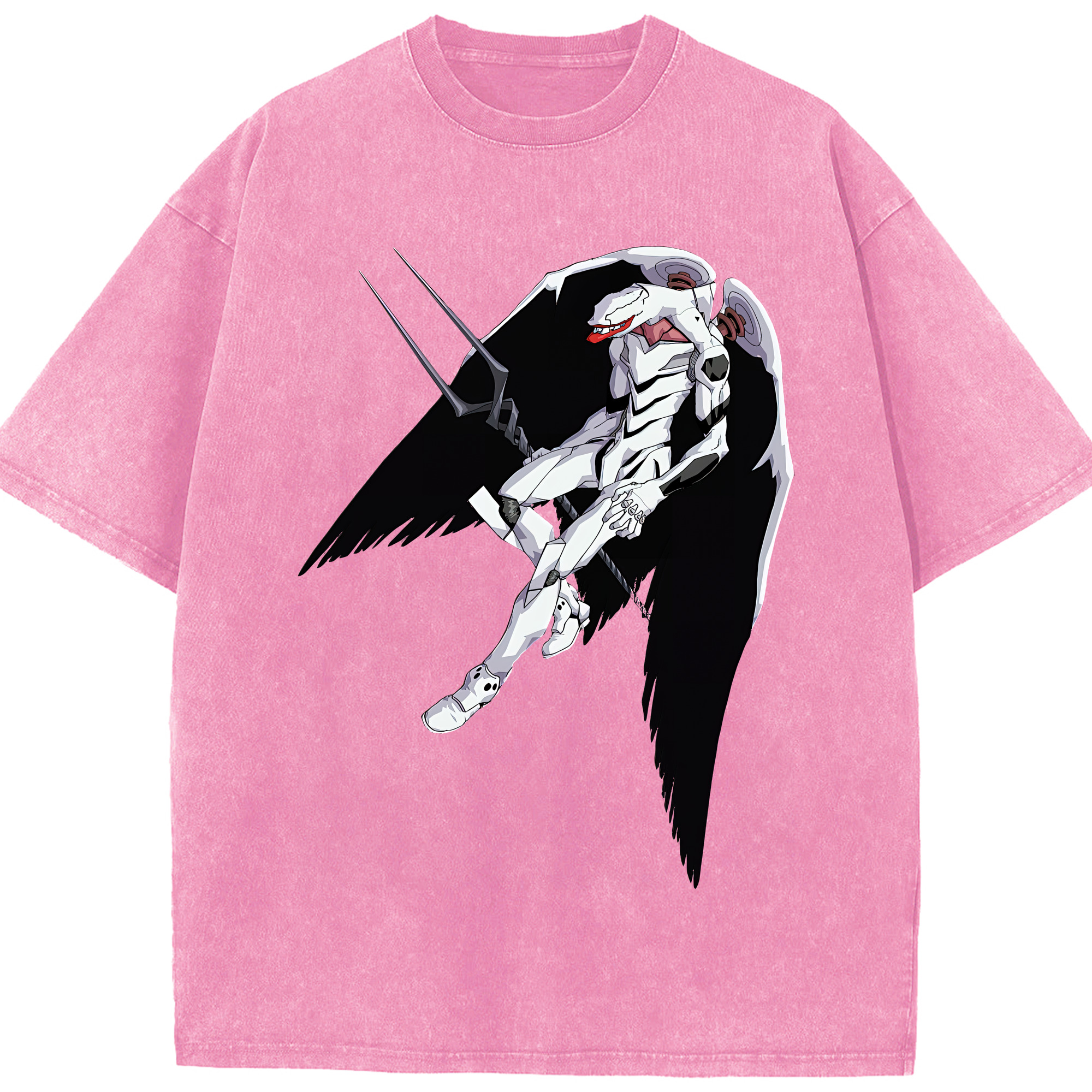 （画像用） EVA 新世紀エヴァンゲリオン 綿100% ヴィンテージ風 半袖Tシャツ（フロントプリント）